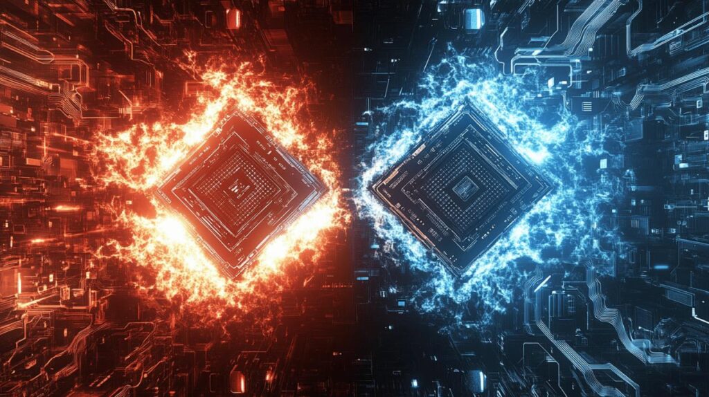 AMD vs Intel : le duel des titans des processeurs pour la virtualisation en entreprise